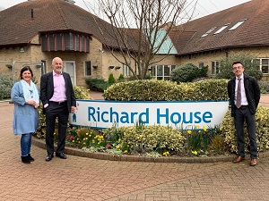 Children's hospice is Principle's choice